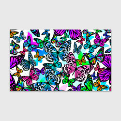 Бумага для упаковки Рой цветных бабочек, цвет: 3D-принт