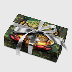 Бумага для упаковки Генерал Пивные Войска, цвет: 3D-принт — фото 2