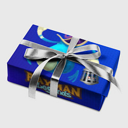 Бумага для упаковки Синий globox Rayman, цвет: 3D-принт — фото 2