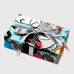 Бумага для упаковки Побег От Боссов Магман Cuphead, цвет: 3D-принт — фото 2