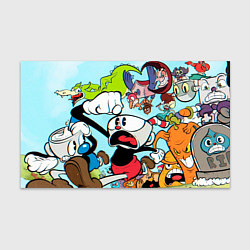 Бумага для упаковки Побег От Боссов Магман Cuphead, цвет: 3D-принт