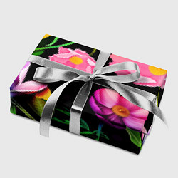 Бумага для упаковки Цветочный узор Floral pattern, цвет: 3D-принт — фото 2