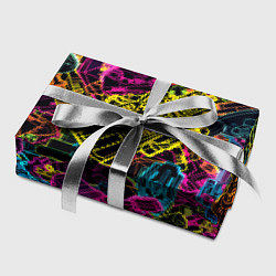 Бумага для упаковки Cyber space pattern Fashion 3022, цвет: 3D-принт — фото 2