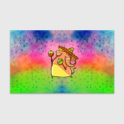 Бумага для упаковки Мексиканский веселый слон, цвет: 3D-принт