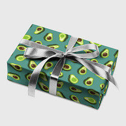 Бумага для упаковки Веселый авокадо, цвет: 3D-принт — фото 2
