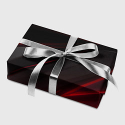 Бумага для упаковки Красно-черный фон, цвет: 3D-принт — фото 2