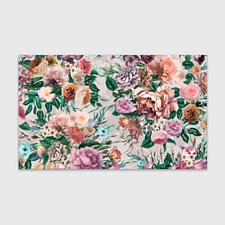 Бумага для упаковки Color floral pattern Expressionism Summer, цвет: 3D-принт