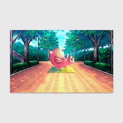 Бумага для упаковки Поросенок занимается йогой