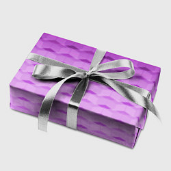 Бумага для упаковки Фиолетово-розовый геометрический узор Градиент, цвет: 3D-принт — фото 2