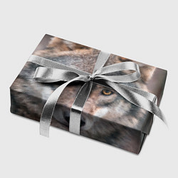 Бумага для упаковки Волк с грустными глазами, цвет: 3D-принт — фото 2