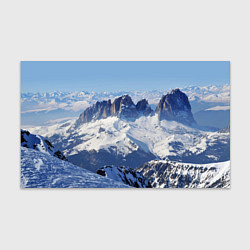 Бумага для упаковки Гряда снежных вершин, цвет: 3D-принт