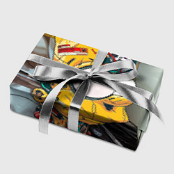 Бумага для упаковки Башка Барта Симпсона - Robopunk, цвет: 3D-принт — фото 2