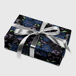 Бумага для упаковки Мозаичный геометрический узор Розы, цвет: 3D-принт — фото 2