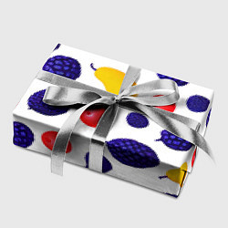 Бумага для упаковки Ягодки и фрукты, цвет: 3D-принт — фото 2