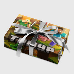 Бумага для упаковки Тимур Minecraft, цвет: 3D-принт — фото 2