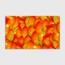 Бумага для упаковки Осенние желтые листья, цвет: 3D-принт