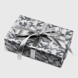 Бумага для упаковки Камуфляж М-21 серый, цвет: 3D-принт — фото 2