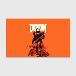 Бумага для упаковки DOOM - Doomguy, цвет: 3D-принт
