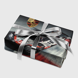 Бумага для упаковки Porsche - racing team - motorsport, цвет: 3D-принт — фото 2