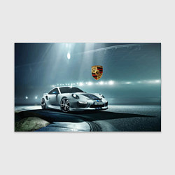 Бумага для упаковки Porsche - racing route - motorsport, цвет: 3D-принт