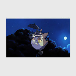Бумага для упаковки Night flight Totoro, цвет: 3D-принт