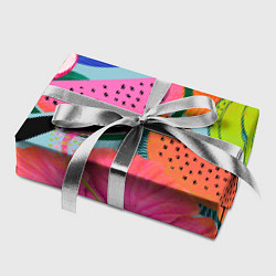 Бумага для упаковки Цветочный, фруктовый, тропический паттерн, цвет: 3D-принт — фото 2
