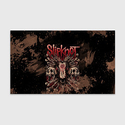 Бумага для упаковки Slipknot skull, цвет: 3D-принт