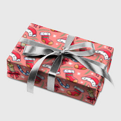 Бумага для упаковки Christmas pattern, цвет: 3D-принт — фото 2