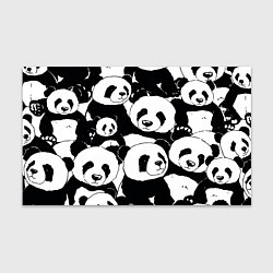 Бумага для упаковки С пандами паттерн, цвет: 3D-принт