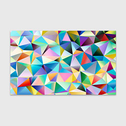 Бумага для упаковки Полигональная текстура, цвет: 3D-принт