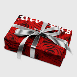 Бумага для упаковки Красный розы, цвет: 3D-принт — фото 2