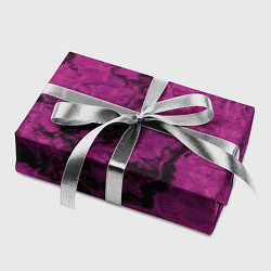 Бумага для упаковки Тёмно-розовые краски во тьме, цвет: 3D-принт — фото 2