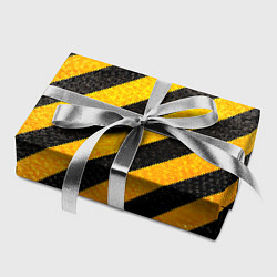 Бумага для упаковки Черно-желтая опасность, цвет: 3D-принт — фото 2