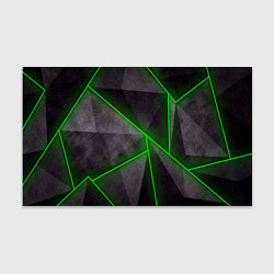 Бумага для упаковки Stripes Abstract green, цвет: 3D-принт