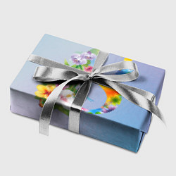 Бумага для упаковки Цветочная восьмёрка, цвет: 3D-принт — фото 2