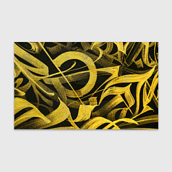 Бумага для упаковки Gold Calligraphic, цвет: 3D-принт