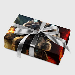 Бумага для упаковки Gears of War Маркус Феникс, цвет: 3D-принт — фото 2