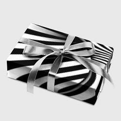 Бумага для упаковки Оптические иллюзии зебра, цвет: 3D-принт — фото 2