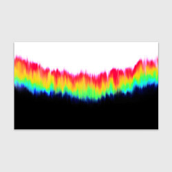 Бумага для упаковки Северное сияние - тай-дай, цвет: 3D-принт