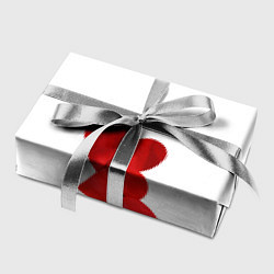 Бумага для упаковки Сердца валентинки, цвет: 3D-принт — фото 2