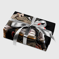 Бумага для упаковки Боевой Кратос, цвет: 3D-принт — фото 2