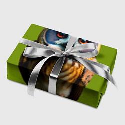 Бумага для упаковки Разноцветная сова, цвет: 3D-принт — фото 2