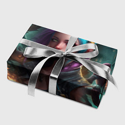 Бумага для упаковки Jinx art Arcane League of Legends, цвет: 3D-принт — фото 2