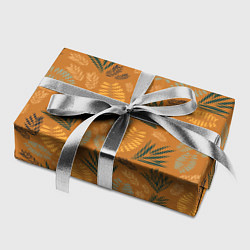 Бумага для упаковки Мексиканские оранжевые папаротники, цвет: 3D-принт — фото 2