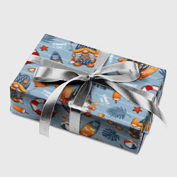 Бумага для упаковки Пляжные гномы, цвет: 3D-принт — фото 2