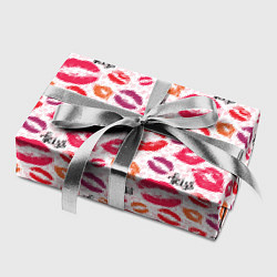 Бумага для упаковки Поцелуи - kiss, цвет: 3D-принт — фото 2