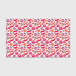 Бумага для упаковки Поцелуи - kiss, цвет: 3D-принт