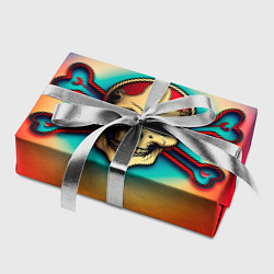 Бумага для упаковки Красочный веселый роджер, цвет: 3D-принт — фото 2