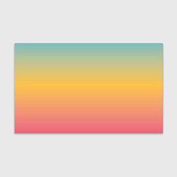 Бумага для упаковки Градиент Персиковый закат, цвет: 3D-принт