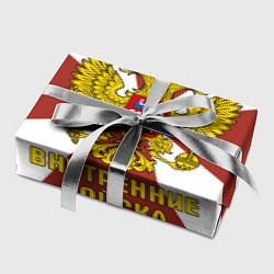Бумага для упаковки Внутренние Войска - герб, цвет: 3D-принт — фото 2